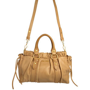 Miu Miu 2way Handbag Beige
